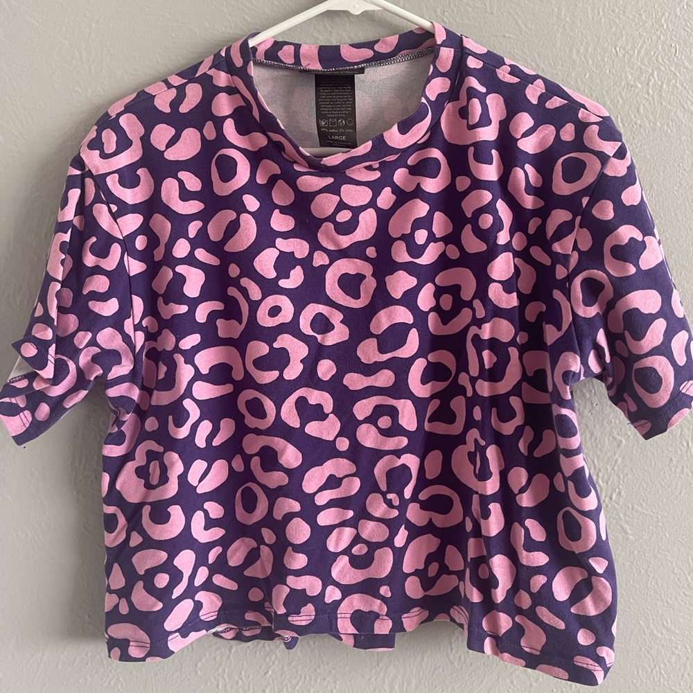 Nooworks Cheetah Crop Top